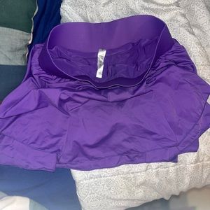 purple skirt NWOT